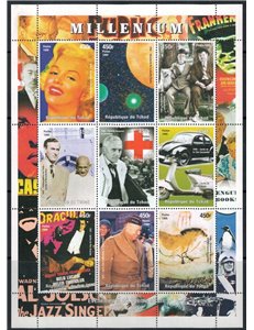 CHAD 2000 Events of the 20th Century (1925-49) 9v MNH**