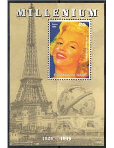 CIAD 2000 Avvenimenti del 20° secolo (Marilyn Monroe) BF MNH**