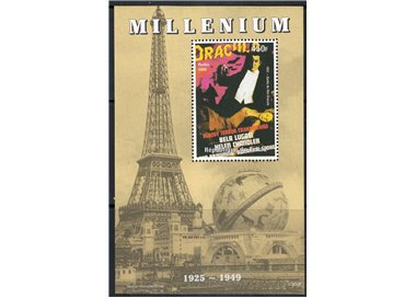 CHAD 2000 Events of the 20th century (Dracula) s/s MNH**