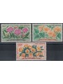 CONGO (BRAZZAVILLE) 1961 Flowers, airmail 3v MNH**