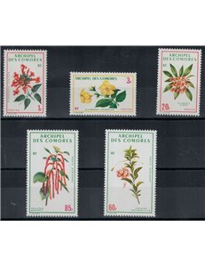 COMORE 1971 Flora, Fiori 5v MNH**