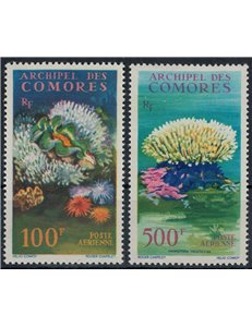COMORE 1962 Fauna e flora marina 2v MNH**