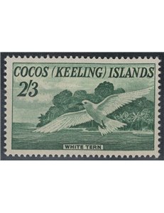 COCOS 1963 Serie ordinaria (sterna bianca) MNH**