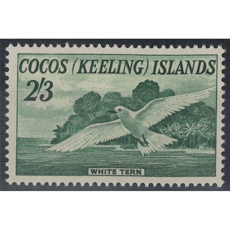 COCOS 1963 Serie ordinaria (sterna bianca) MNH**
