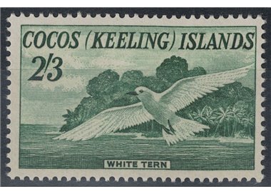 COCOS 1963 Serie ordinaria (sterna bianca) MNH**
