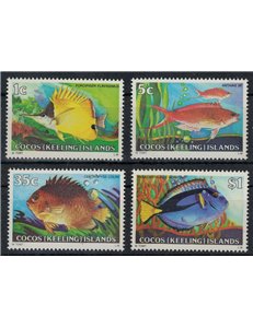 COCOS 1979 Ordinary series, fish (I) 4v MNH**
