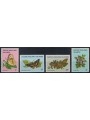 COCOS 1982 Ordinary series, butterflies (I) 4v MNH**
