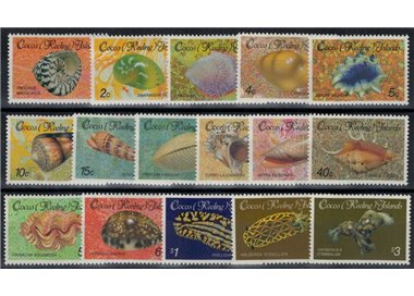 COCOS 1985-86 Ordinary series, shells 16v MNH**
