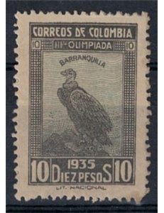 COLOMBIA 1935 Giochi olimpici Barranquilla 1v MNH**