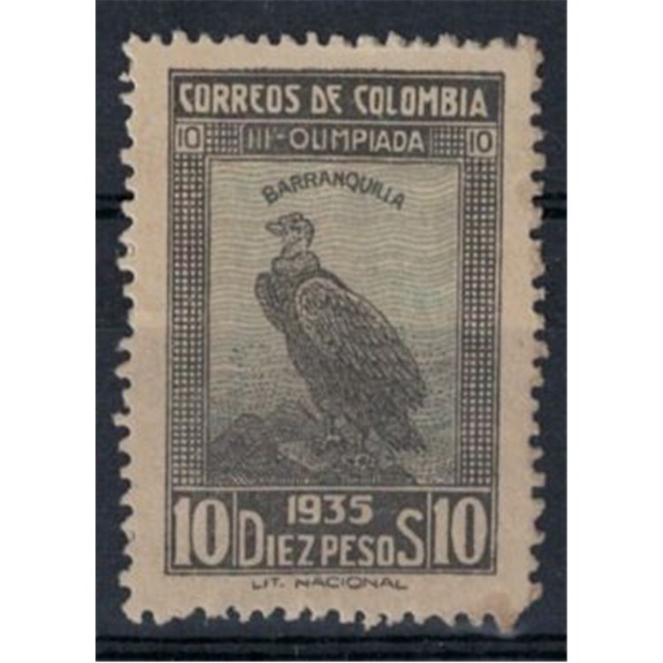 COLOMBIA 1935 Giochi olimpici Barranquilla 1v MNH**