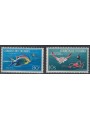 COLOMBIA 1966 Marine fauna, fish 2v MNH**