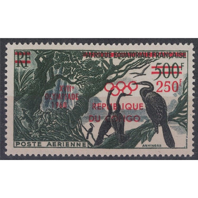 CONGO (BRAZZAVILLE) 1960 Rome Olympic Games MNH**