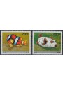 COMOROS 1977 Fish, airmail 2v MNH**