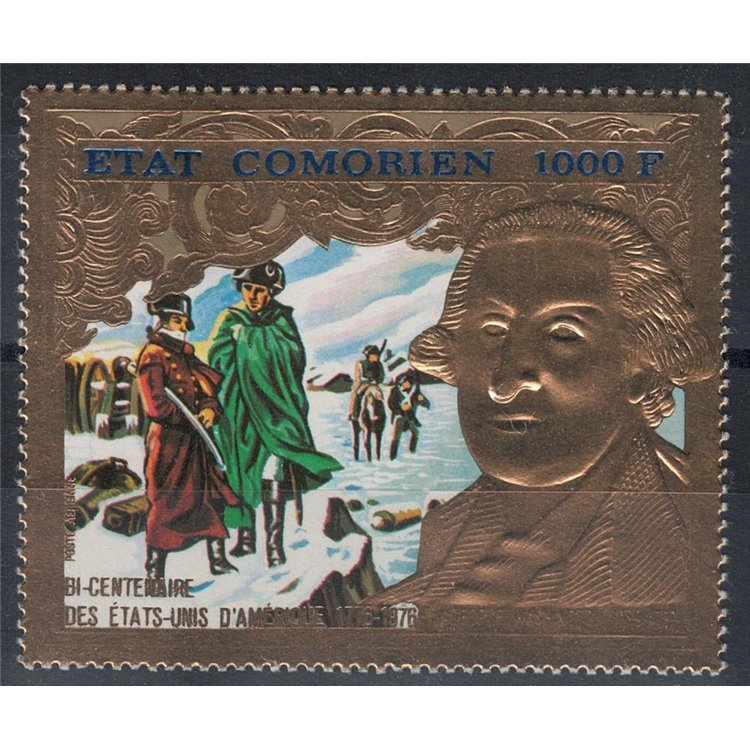 COMOROS 1976 Bicentenary of Independence, Airmail MNH**
