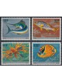 COMORE 1977 Pesci 4v MNH**
