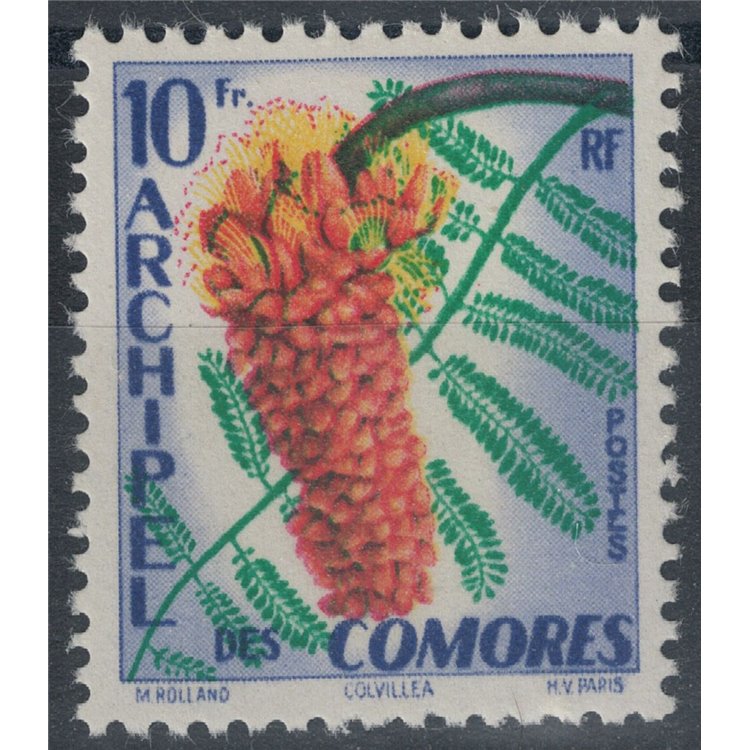 COMOROS 1958 Human Rights (perf. 12½) MNH**