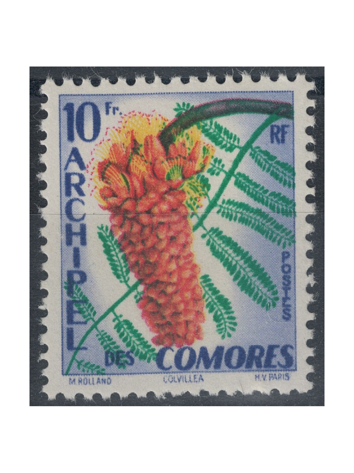 COMOROS 1958 Human Rights (perf. 12½) MNH**