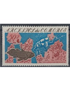 COMOROS 1975 Coelacanthe Expedition MNH**