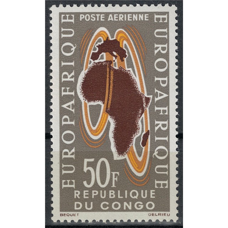 CONGO (BRAZZAVILLE) 1963 Europafrique MNH**