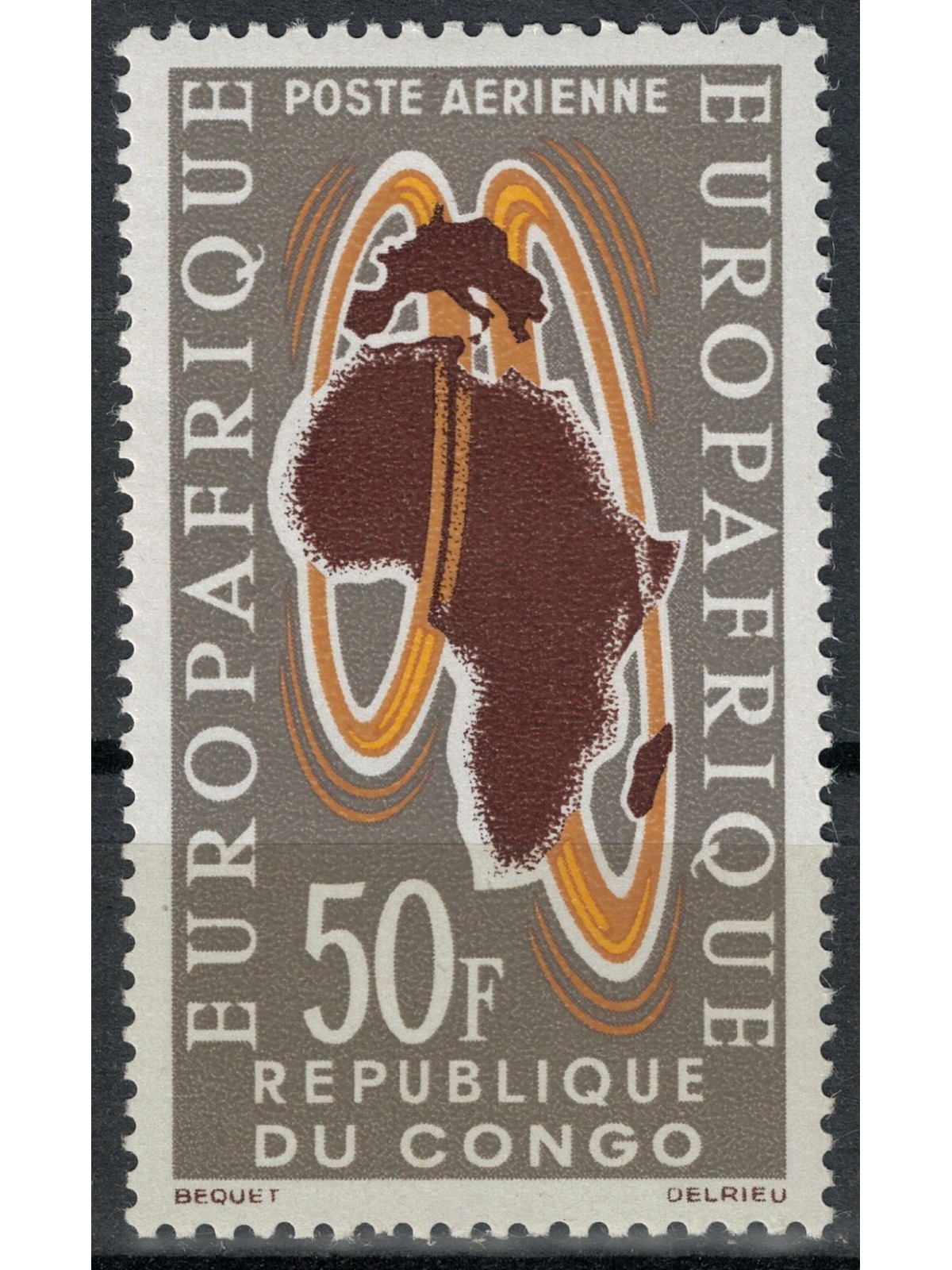 CONGO (BRAZZAVILLE) 1963 Europafrique MNH**