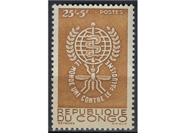 CONGO (BRAZZAVILLE) 1962 Fight against malaria MNH**