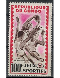 CONGO (BRAZZAVILLE) 1962 Sports Games, Airmail MNH**