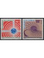 CONGO (BRAZZAVILLE) 1963 Space Telecommunications 2v MNH**