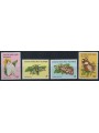 COCOS 1983 Ordinary series, butterflies (II) 4v MNH**