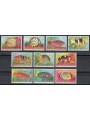 COCOS 1979-80 Ordinary series, fish (II) 10v MNH**