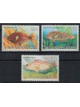 COCOS 1980 Ordinary series, fish (III) 3v MNH**