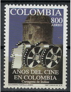 COLOMBIA 1997 Centenario del cinema colombiano MNH**