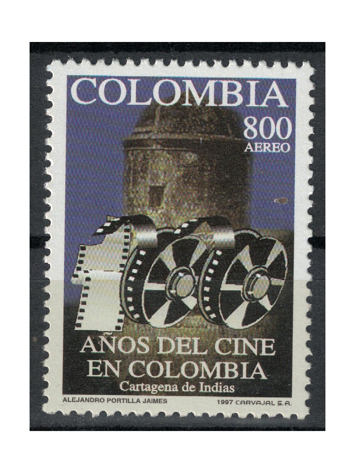 COLOMBIA 1997 Centenary of Colombian cinema MNH**