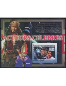 COMOROS 2009 Famous Actors (Tom Hanks) s/s MNH**