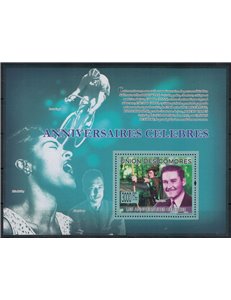 COMORE 2009 Anniversari celebri (Errol Flynn) BF MNH**