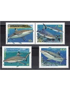 COCOS 2005 Marine fauna 4v MNH**