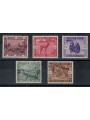 CONGO BELGA 1939 Leopoldville zoo 5v MNH**