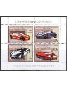 CONGO (KINSHASA) 2006 Cars of the future 4v MNH**