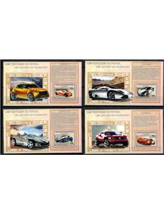 CONGO (KINSHASA) 2006 Cars of the future 4 s/s MNH**