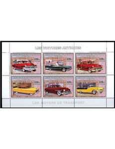 CONGO (KINSHASA) 2006 Antique Cars 6v MNH**