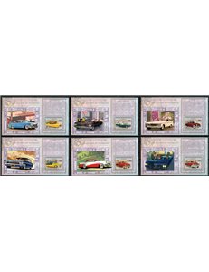CONGO (KINSHASA) 2006 Antique Cars 6 s/s MNH**