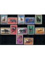 BELGIAN CONGO 1959 Ordinary set, wild animals 12v MNH**
