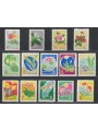 COREA DEL NORD 1965-66 Fiori 14v MNH**