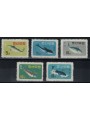 NORTH KOREA 1961 Ordinary set, fish 5v MNH**