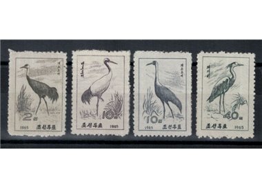 NORTH KOREA 1965 Birds 4v MNH**