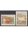 COREA DEL NORD 1959 Bestiame 2v MNH**