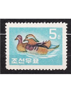 NORTH KOREA 1960 Ordinary set, duck MNH**
