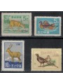 NORTH KOREA 1959-61 Ordinary set 4v MNH**