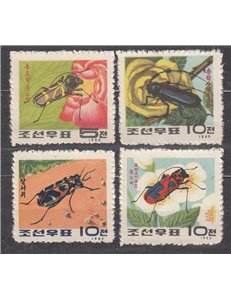 NORTH KOREA 1963 Insects 4v MNH**