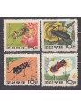 COREA DEL NORD 1963 Insetti 4v MNH**