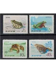 COREA DEL NORD 1975 Rane 4v MNH**
